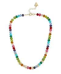 Guess Rainbow Beaded Single-Strand Necklace