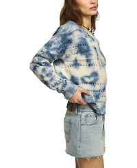 Lucky Brand Women's Beachy Tie-Dye Crewneck Sweater