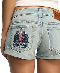 Lucky Brand Women's Legend Low-Rise Coca Cola Shorts