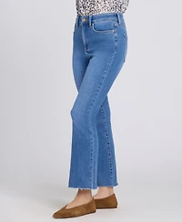 Nydj Petite High-Rise Billie Mini Boot Jeans with Lift Tuck Technology