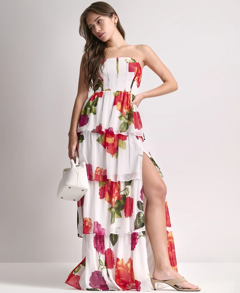 Bcbg Women's Strapless Maxi Dress