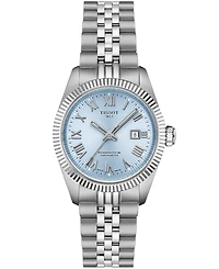 Tissot Men's Ballade Power Gray Stainless Steel Bracelet Watch, 30mm