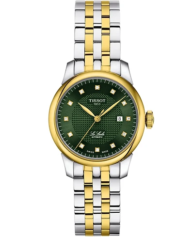 Tissot Women's Le Locle Automatic Two-Tone Stainless Steel Watch, 29mm