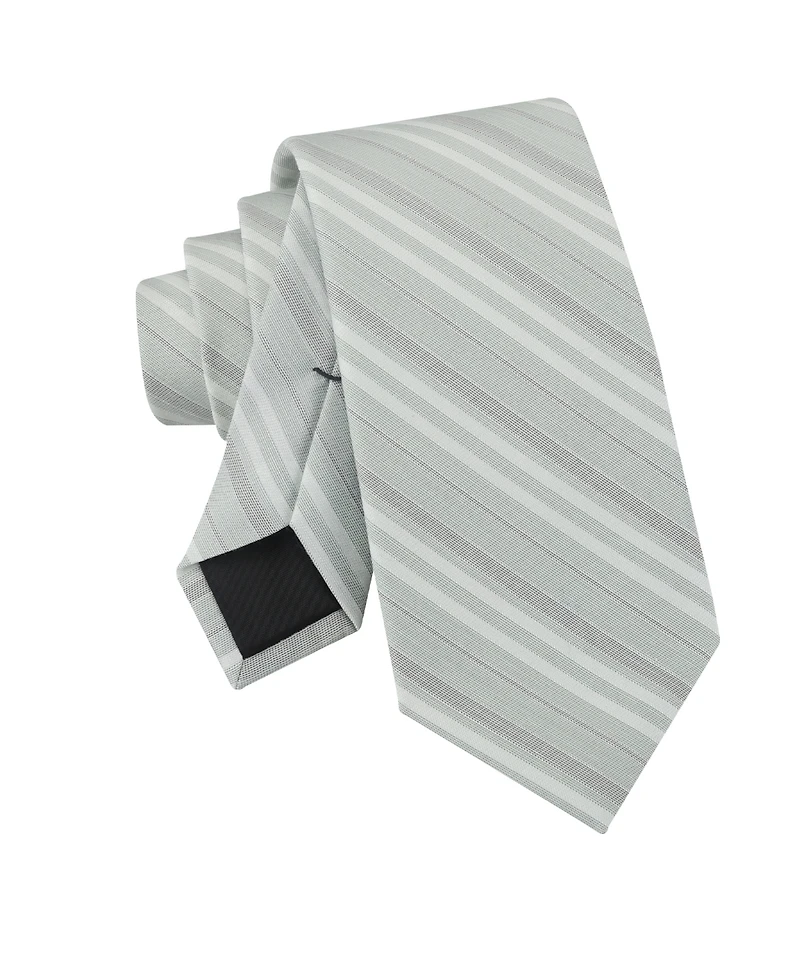 Calvin Klein Men's Jeanne Striped Tie