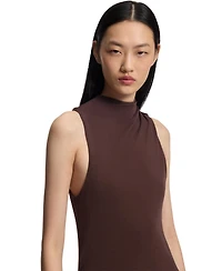 Boss by Hugo Women's Slim-Fit Gathered Detail Jersey Dress