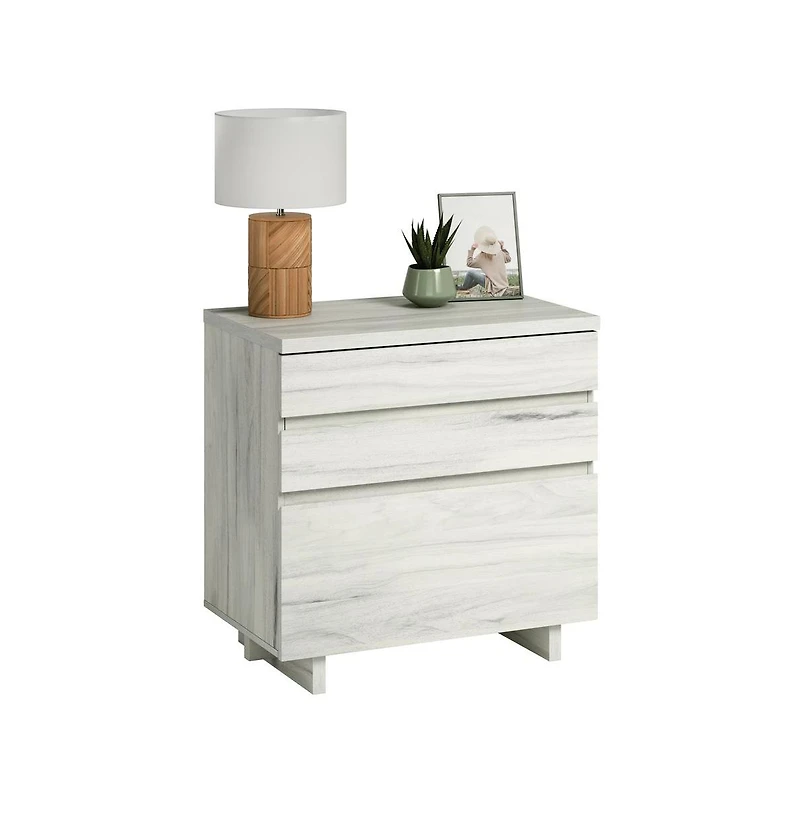 Sauder Porto Palma File Cabinet, Haze Acacia finish