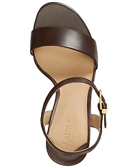 Lauren Ralph Women's Gwen Ankle-Strap Dress Sandals