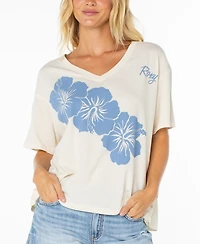 Roxy Women's Oversized V-Neck T-Shirt