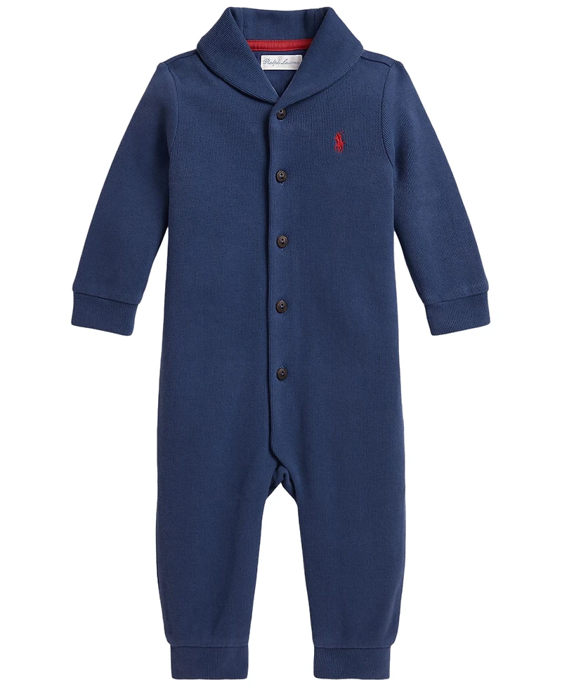 Polo Ralph Lauren Baby Boys' Long-Sleeve Sleep & Play