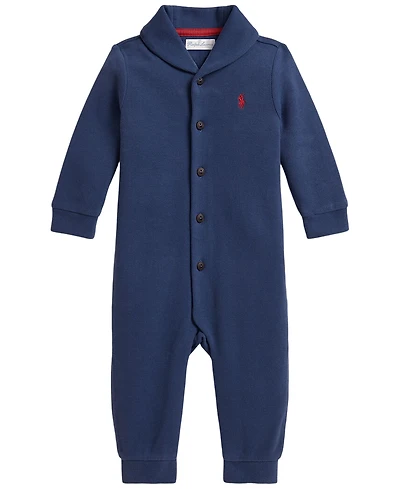 Polo Ralph Lauren Baby Boys' Long-Sleeve Sleep & Play