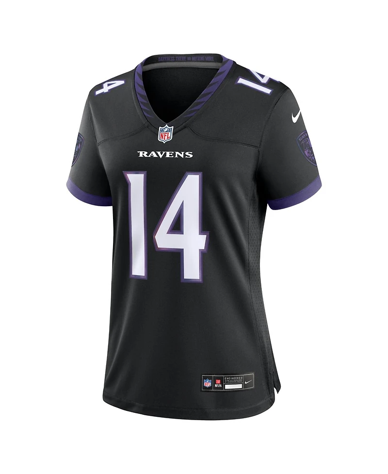 Nike Women's Kyle Hamilton Black Baltimore Ravens Alternate Game Jersey
