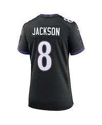 Nike Women's Lamar Jackson Black Baltimore Ravens Alternate Game Jersey