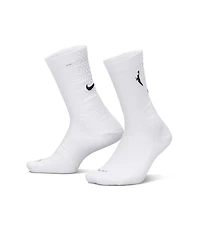 Nike Men's and Women's White Wnba Unicorn Dri-fit Adv Cushioned Crew Socks