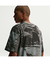 Nike Men's Gray France National Team Allover Print T-Shirt