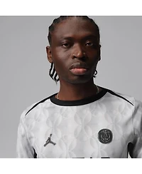Jordan Men's Black Paris Saint-Germain Long Sleeve Pre-Match Dri-fit Top