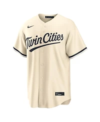 Nike Men's Cream Minnesota Twins Alternate Replica Jersey