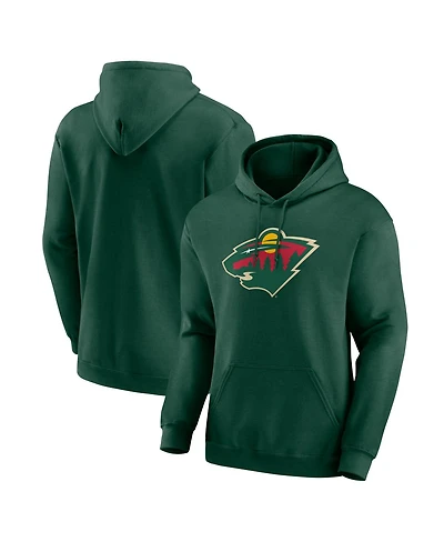 Logo Athletic Men's Green Minnesota Wild Essential Hoodie