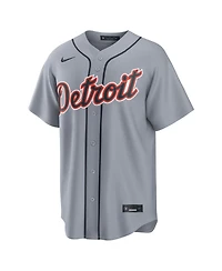 Nike Men's Tarik Skubal Gray Detroit Tigers Road Replica Jersey