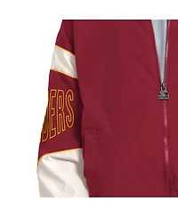 Starter Men's Burgundy Washington Commanders The Gust Full-Zip Hooded Jacket