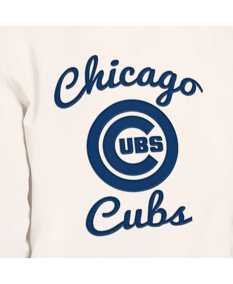 Starter Men's White Chicago Cubs Franchise Lightweight Full-Zip Jacket