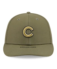 New Era Men's Olive Chicago Cubs 2026 Armed Forces Day Low Profile 59FIFTY Fitted Hat