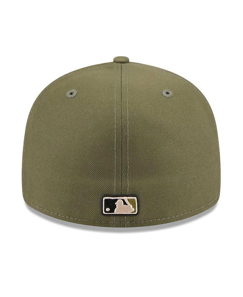 New Era Men's Olive San Diego Padres 2026 Armed Forces Day Low Profile 59FIFTY Fitted Hat