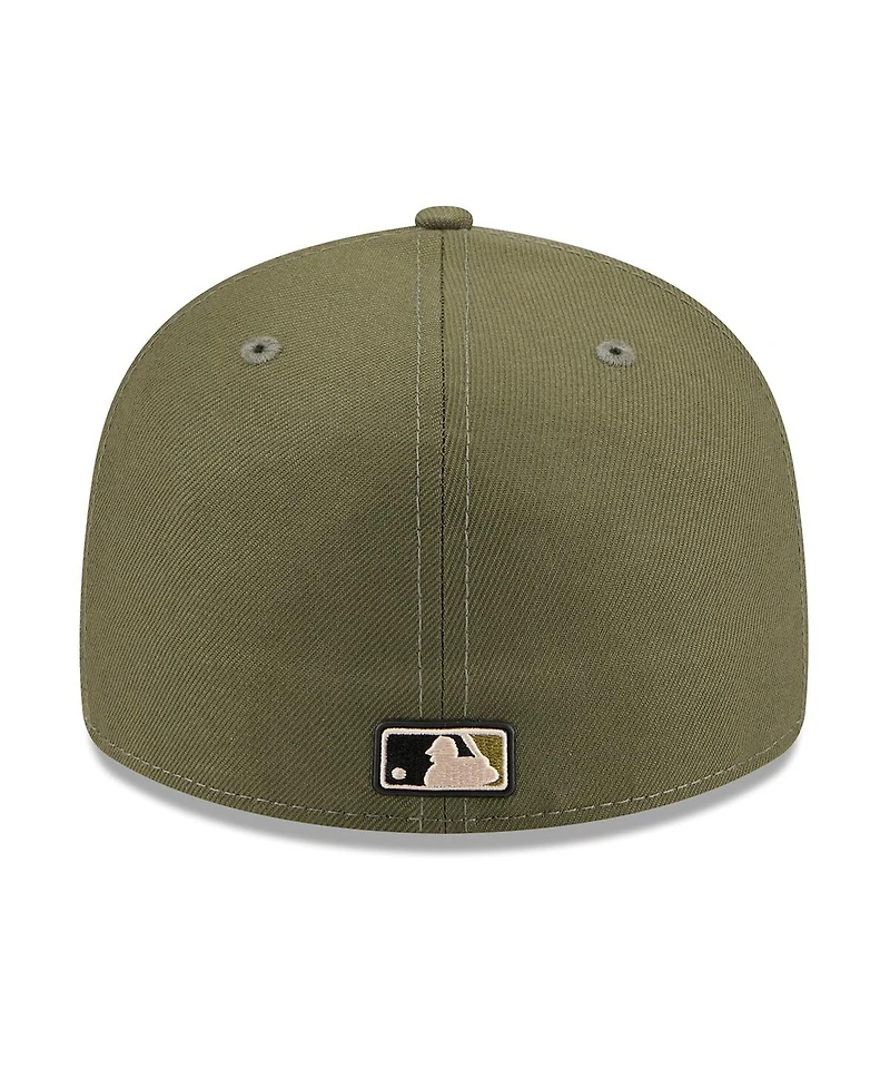 New Era Men's Olive York Yankees 2026 Armed Forces Day Low Profile 59FIFTY Fitted Hat
