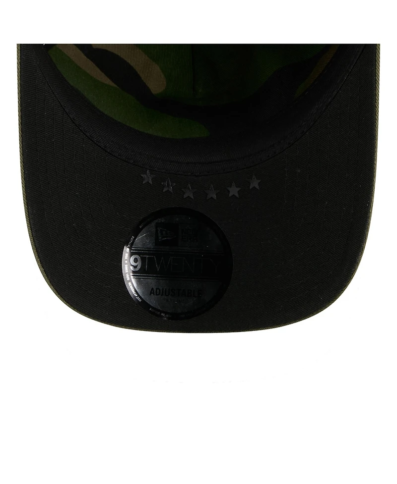 New Era Men's Olive Texas Rangers 2026 Armed Forces Day 9TWENTY Adjustable Hat