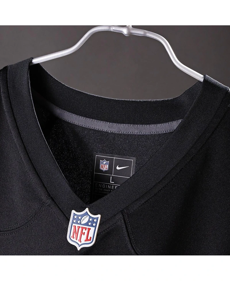 Nike Men's Luke McCaffrey Black Washington Commanders Hail Raiser Alternate Game Jersey