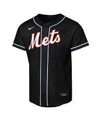 Nike Big Boys and Girls Juan Soto Black New York Mets Fashion Replica Player Jersey