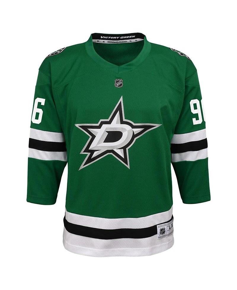 Outerstuff Big Boys and Girls Mikko Rantanen Kelly Green Dallas Stars Replica Jersey