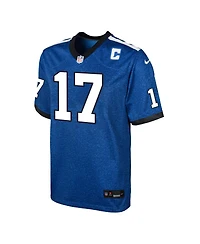 Nike Big Boys and Girls Daniel Jones Royal Indianapolis Colts Alternate 2 Game Jersey