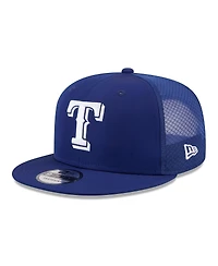 New Era Men's Royal Texas Rangers 2026 Batting Practice 9FIFTY Snapback Hat