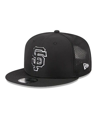 New Era Men's Black San Francisco Giants 2026 Batting Practice 9FIFTY Snapback Hat