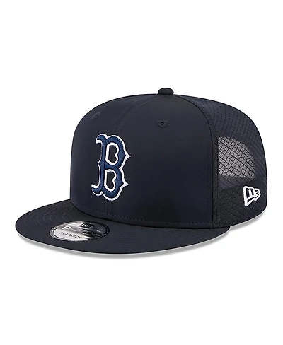 New Era Men's Navy Boston Red Sox 2026 Batting Practice 9FIFTY Snapback Hat