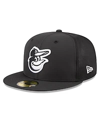 New Era Men's Black Baltimore Orioles 2026 Batting Practice 59FIFTY Fitted Hat