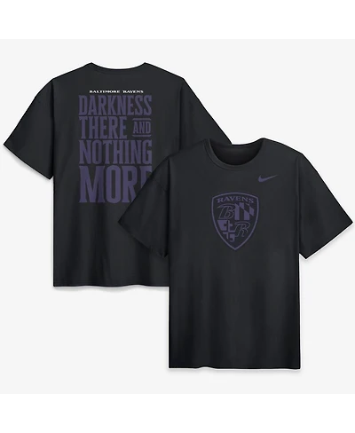 Nike Men's Black Baltimore Ravens Backfield Disruptor Max 90 T-Shirt