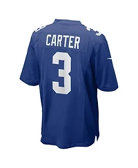 Nike Men's Abdul Carter Royal New York Giants Team Game Jersey