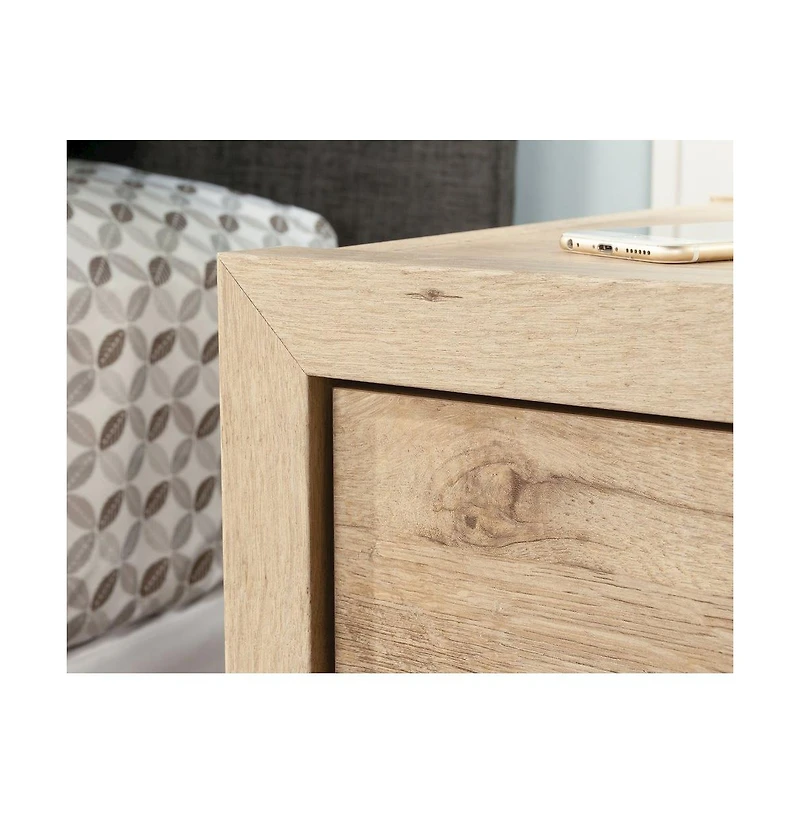 Sauder Pacific View Night Stand, Prime Oak finish