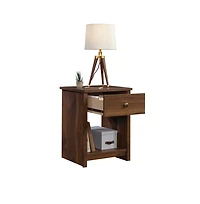 Sauder River Ranch Night Stand, Grand Walnut finish