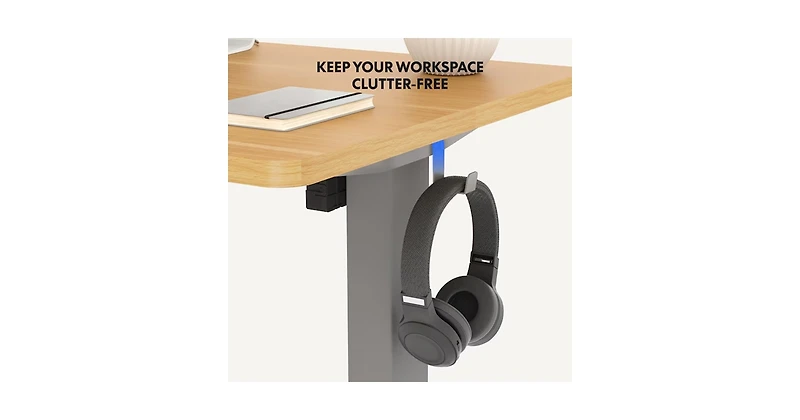 FlexiSpot E2 40" x 24" Electric Height-Adjustable Standing Desk