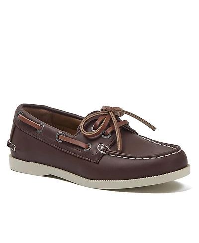 Lands' End Little Girls Seaport Classic Boat Shoes