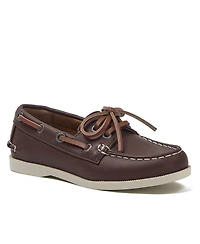 Lands' End Little Girls Seaport Classic Boat Shoes