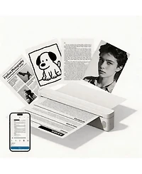 Swifint Portable Thermal Printer, Compatible with Ios Android Laptop, Pocket-Sized Mobile Printer for Office Home School