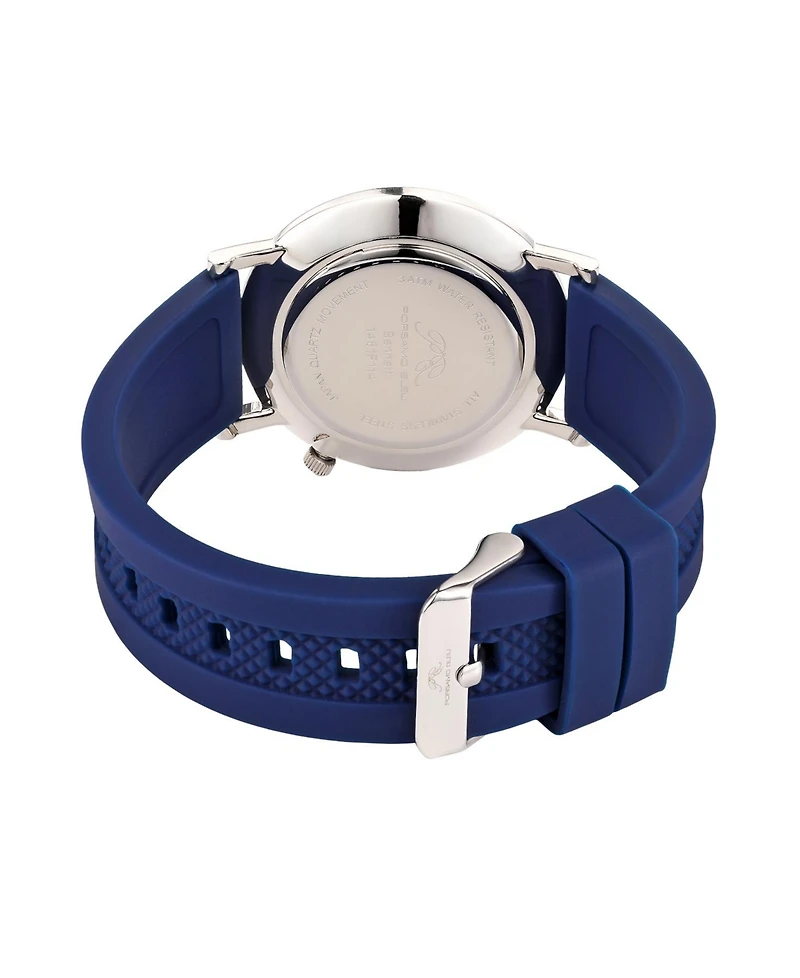 Porsamo Bleu Men's Bennett Silicone Band Watch 1461FBER