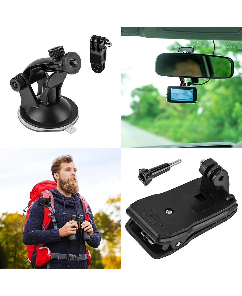 Froggi Extreme Sports Action Camera Accessory Kit 47 Essential Pieces for GoPro Style Adventures