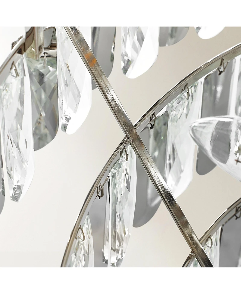 Z Gallerie Avenue Crystal Chandelier 28.5