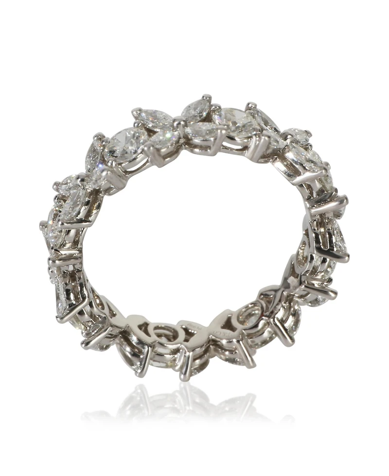 Pre-Owned Tiffany & Co Platinum Diamond Victoria Ring
