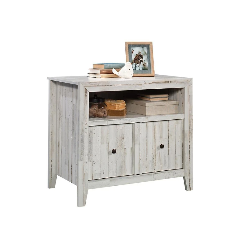 Sauder Dakota Pass File Cabinet, Plank finish