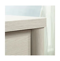Sauder Dover Edge Desk, Glacier Oak finish